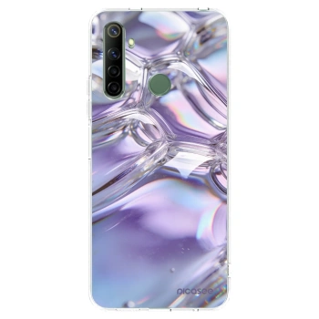 Picasee Realme 6i Hülle - Transparentes Silikon - Iridescent bubbles
