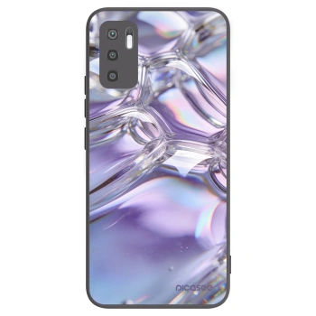 Picasee Xiaomi Redmi Note 10 5G Hülle - Schwarzes Silikon - Iridescent bubbles
