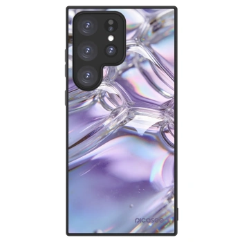 Picasee ULTIMATE CASE PowerShare für Samsung Galaxy S23 Ultra 5G - Iridescent bubbles