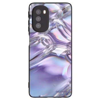 Hülle für Motorola Moto G51 - Iridescent bubbles