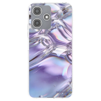 Picasee Xiaomi Redmi 12 5G Hülle - Transparentes Silikon - Iridescent bubbles