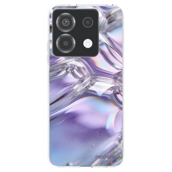 Picasee Xiaomi Poco X6 Hülle - Transparentes Silikon - Iridescent bubbles