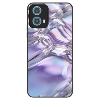 Hülle für Motorola Moto G34 5G - Iridescent bubbles