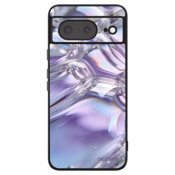 Picasee ULTIMATE CASE für Google Pixel 8a - Iridescent bubbles
