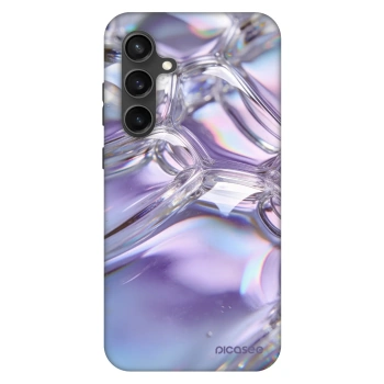 Picasee Fashion Case für Samsung Galaxy S24 FE S721B - Iridescent bubbles