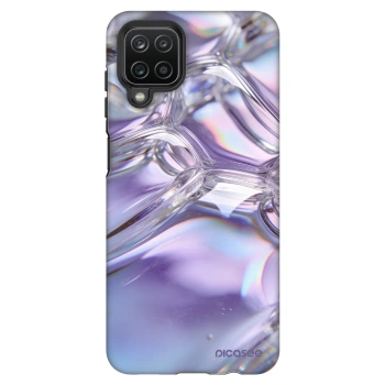 Picasee Fashion Case für Samsung Galaxy A12 A125F - Iridescent bubbles