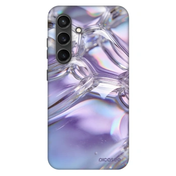 Picasee Fashion Case PowerShare pro Samsung Galaxy S24 S921B 5G - Iridescent bubbles