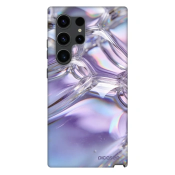 Picasee Fashion Case PowerShare pro Samsung Galaxy S24 Ultra S928B 5G - Iridescent bubbles