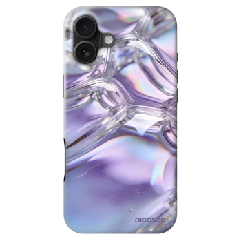 Picasee Fashion Case MagSafe für Apple iPhone 16 Plus - Iridescent bubbles
