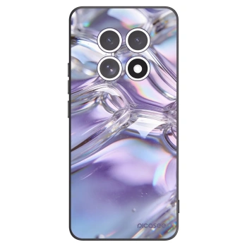 Picasee Xiaomi Redmi Note 15 4G Hülle - Schwarzes Silikon - Iridescent bubbles