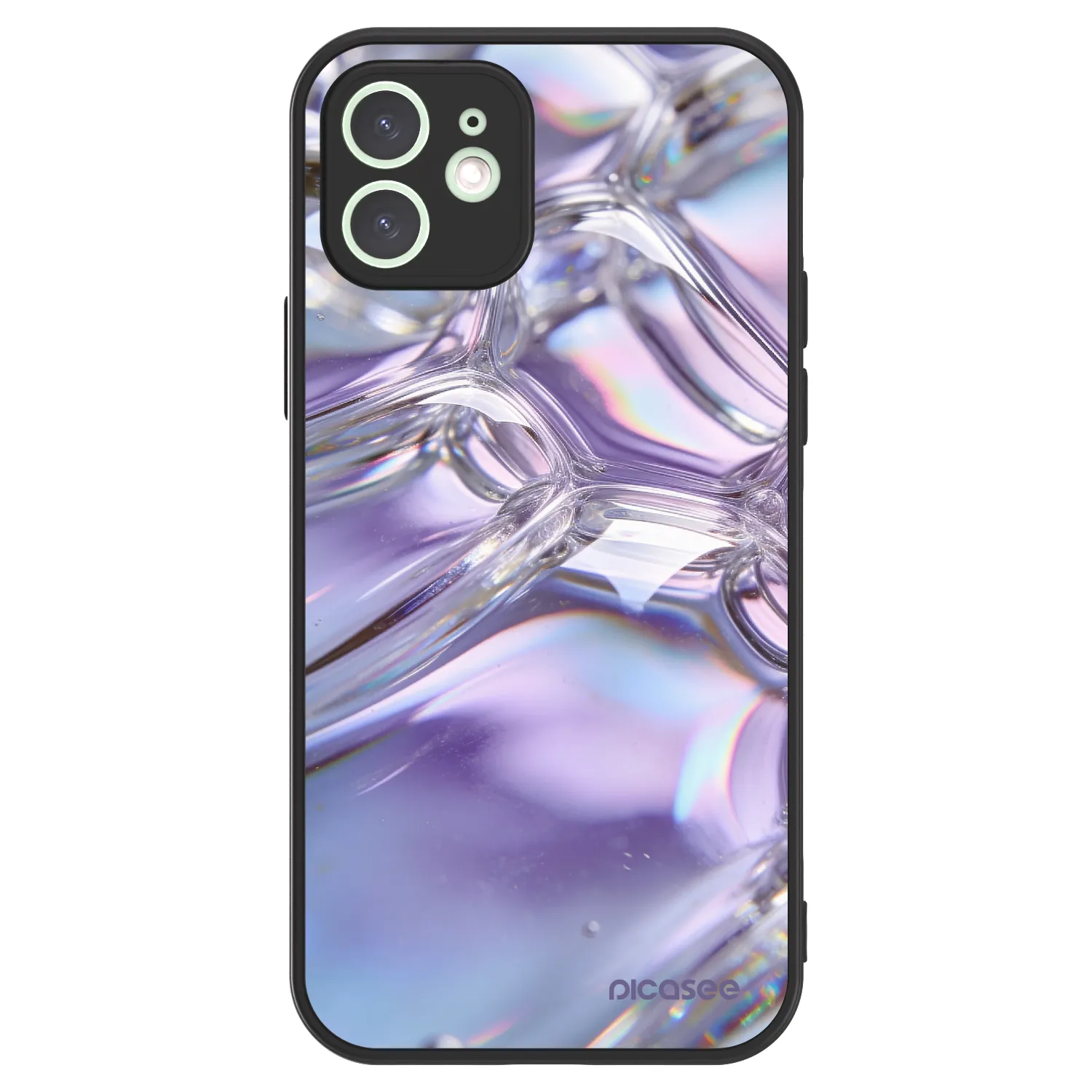 Picasee ULTIMATE CASE für Apple iPhone 12 - Iridescent bubbles
