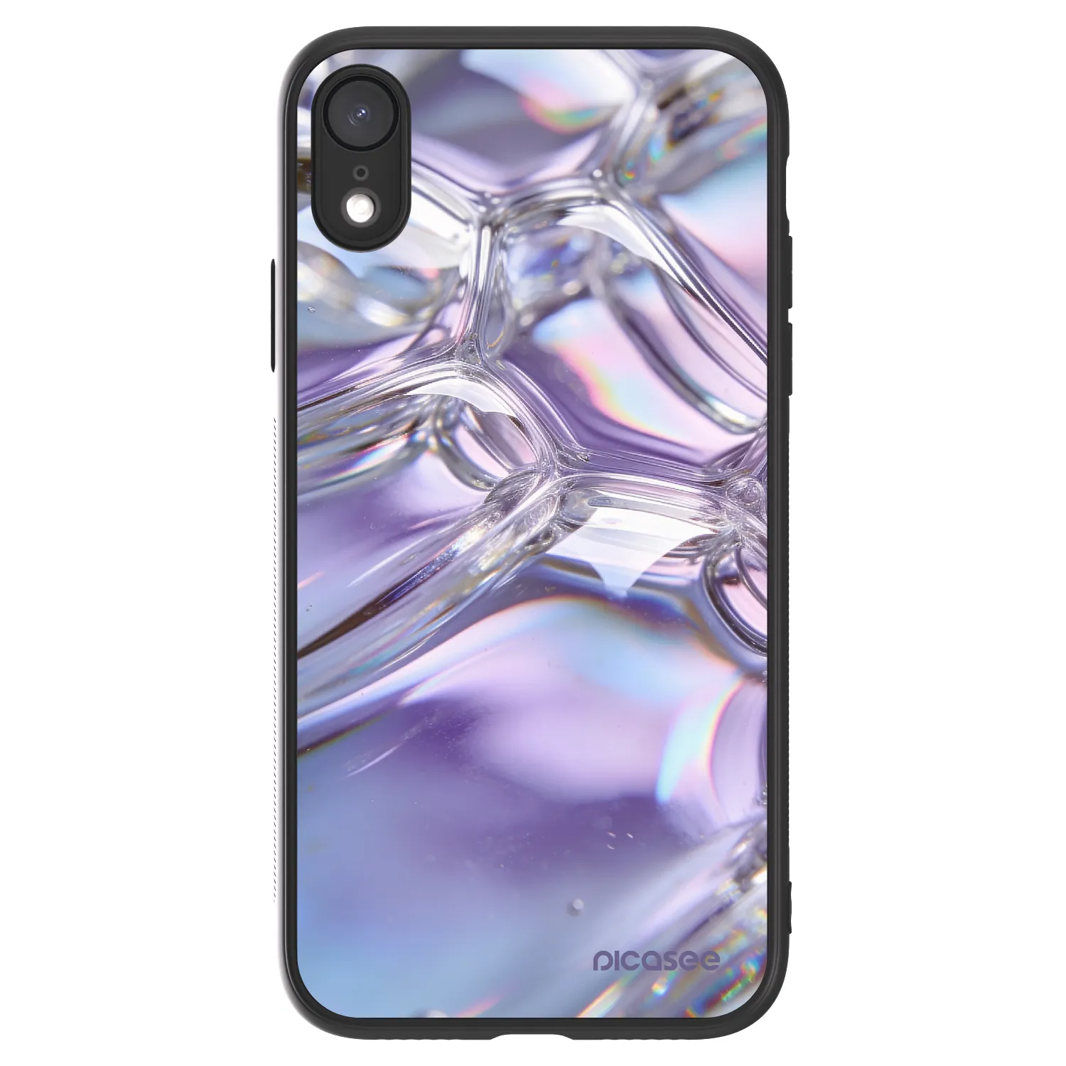 Picasee ULTIMATE CASE für Apple iPhone XR - Iridescent bubbles