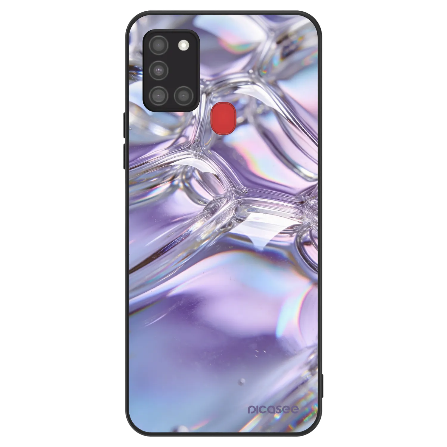 Picasee ULTIMATE CASE für Samsung Galaxy A21s - Iridescent bubbles