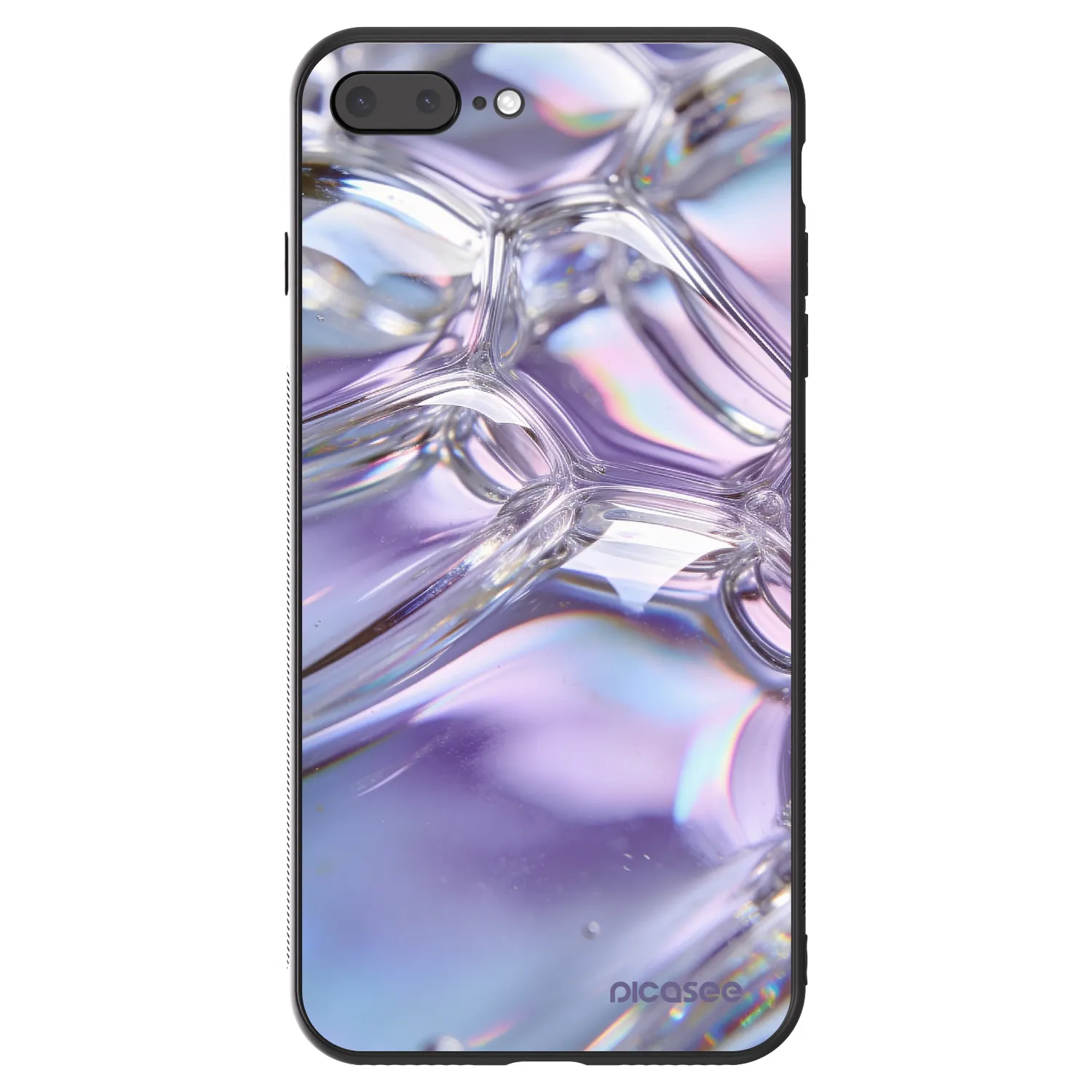 Picasee ULTIMATE CASE für Apple iPhone 7 Plus - Iridescent bubbles