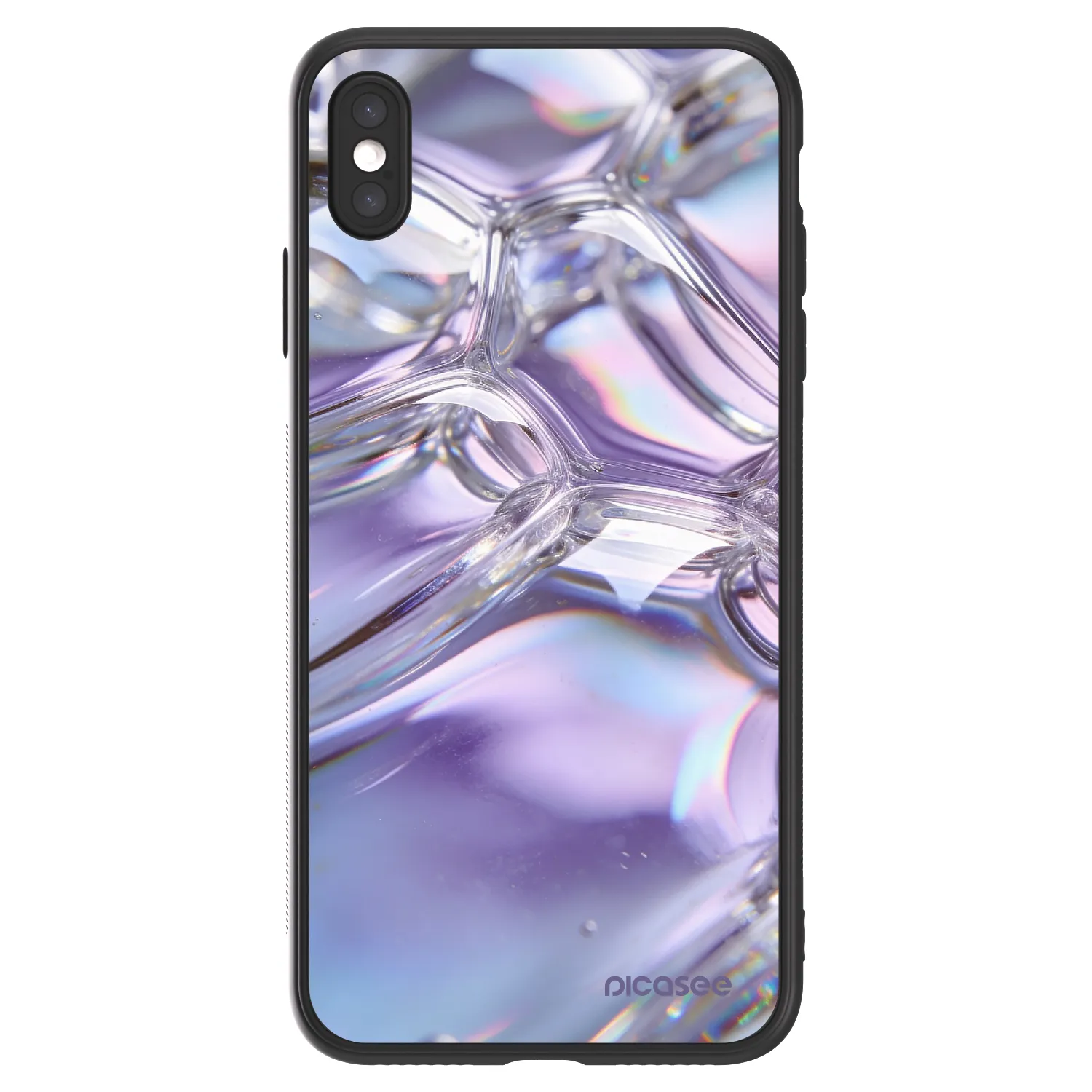 Picasee ULTIMATE CASE für Apple iPhone XS Max - Iridescent bubbles