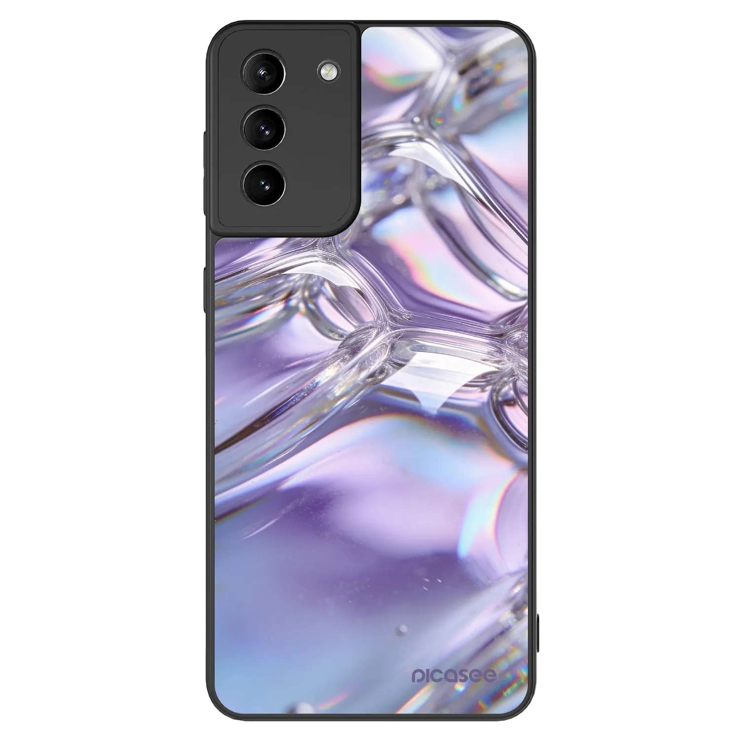 Picasee ULTIMATE CASE für Samsung Galaxy S21+ 5G G996F - Iridescent bubbles