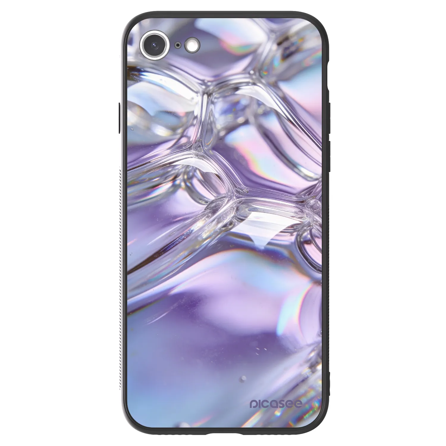 Picasee ULTIMATE CASE für Apple iPhone 8 - Iridescent bubbles