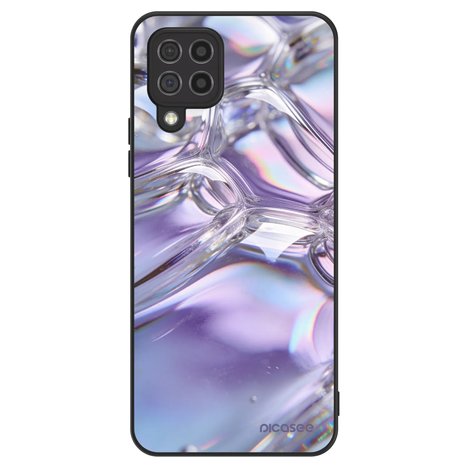 Picasee ULTIMATE CASE für Samsung Galaxy A22 A225F 4G - Iridescent bubbles