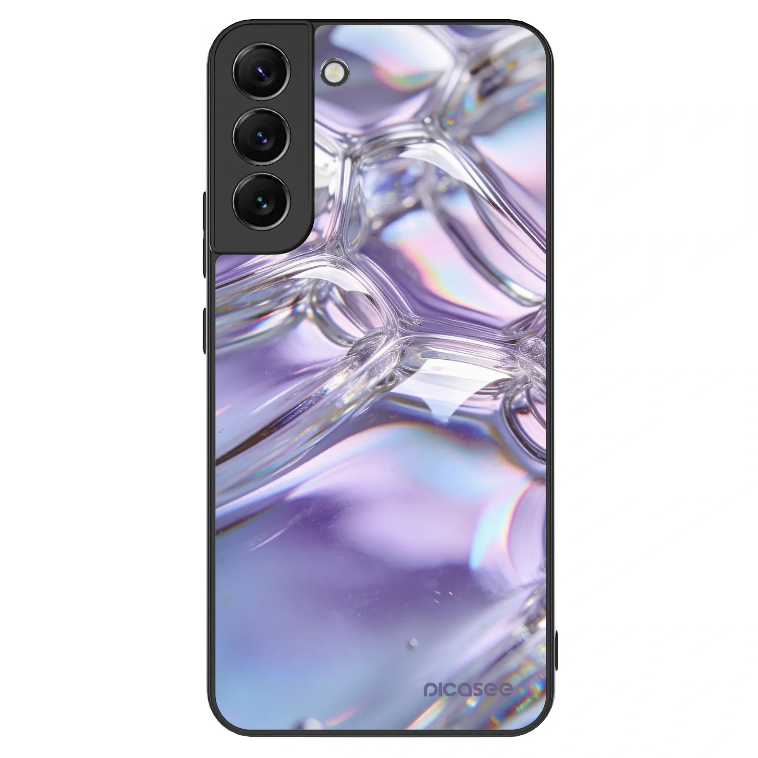 Picasee ULTIMATE CASE für Samsung Galaxy S22+ 5G - Iridescent bubbles