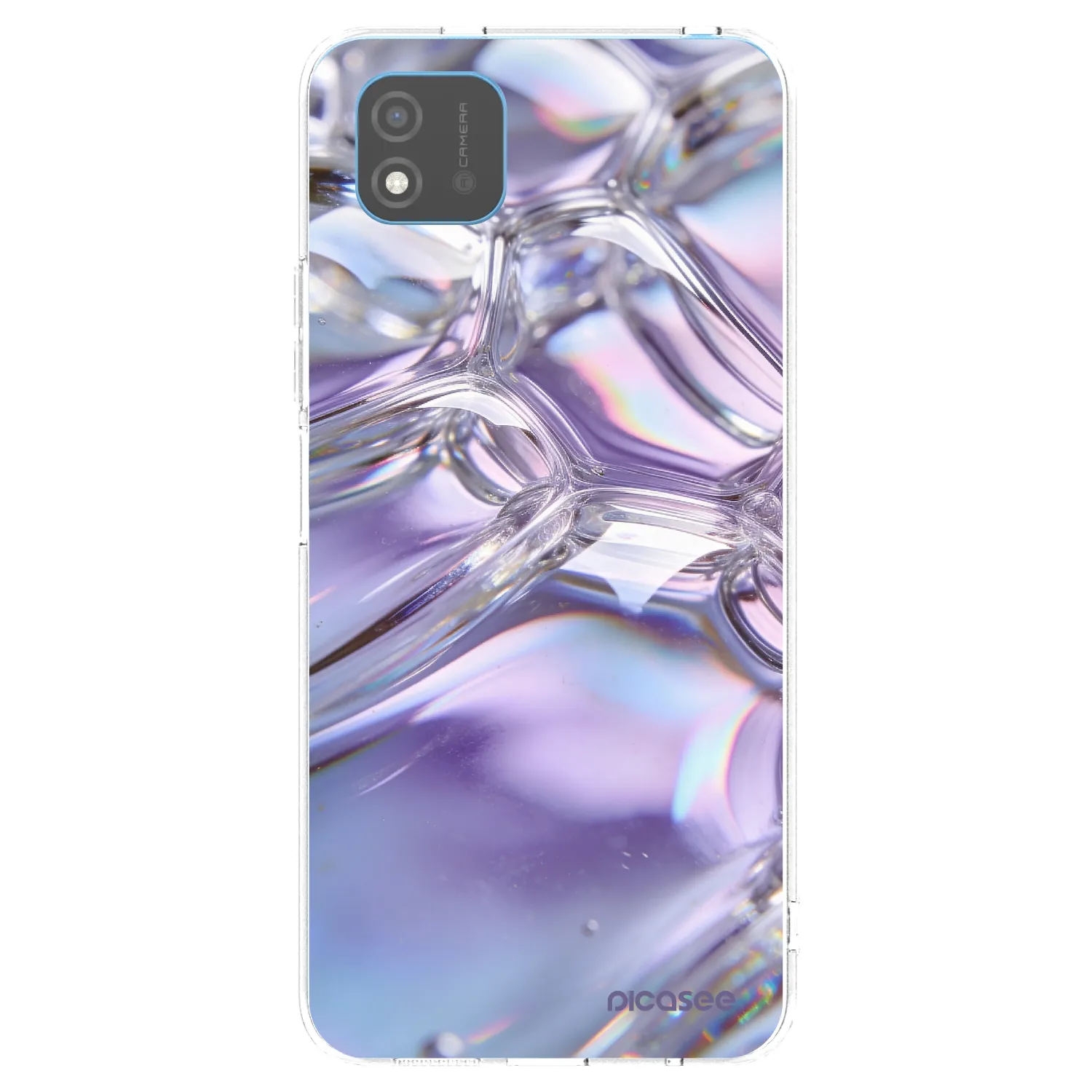 Picasee Realme C11 (2021) Hülle - Transparentes Silikon - Iridescent bubbles