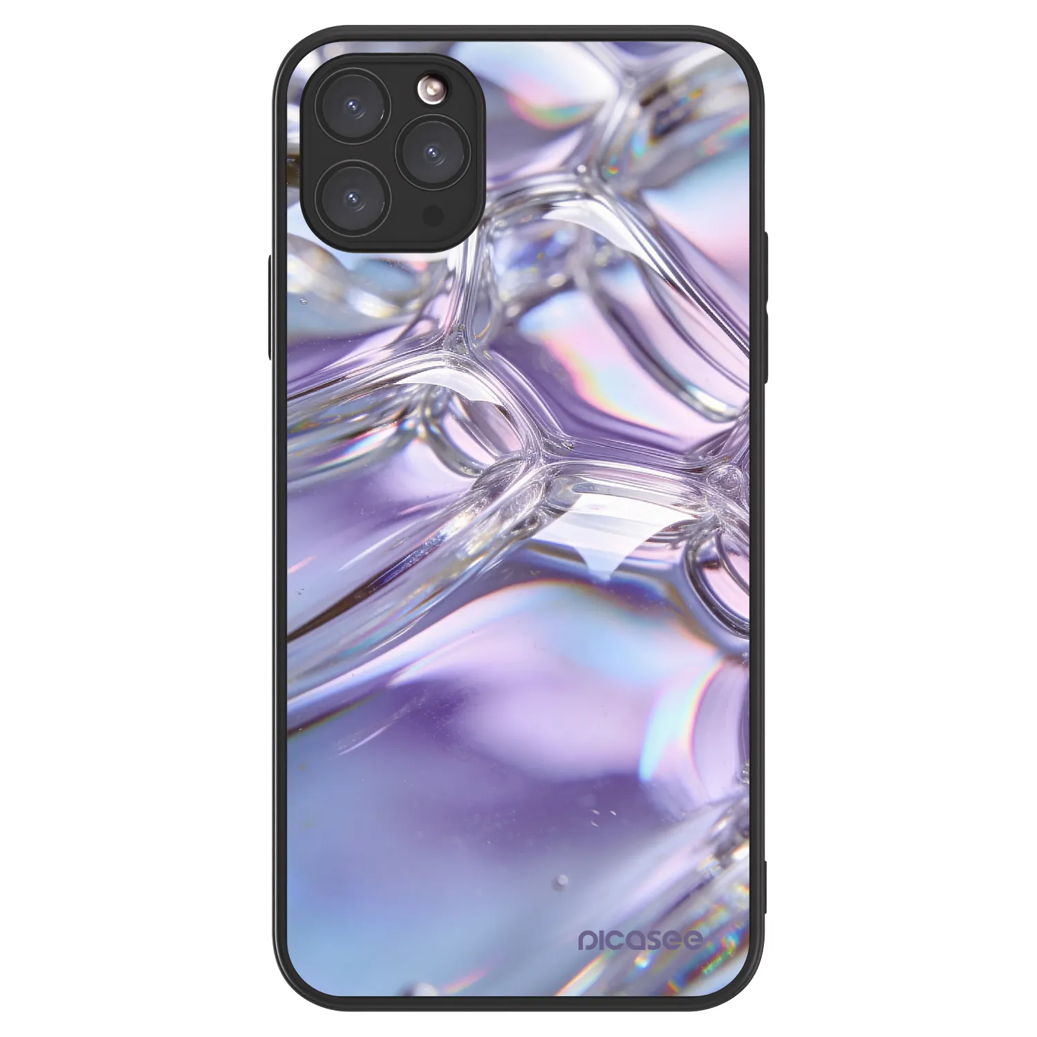 Picasee ULTIMATE CASE MagSafe für Apple iPhone 11 Pro Max - Iridescent bubbles