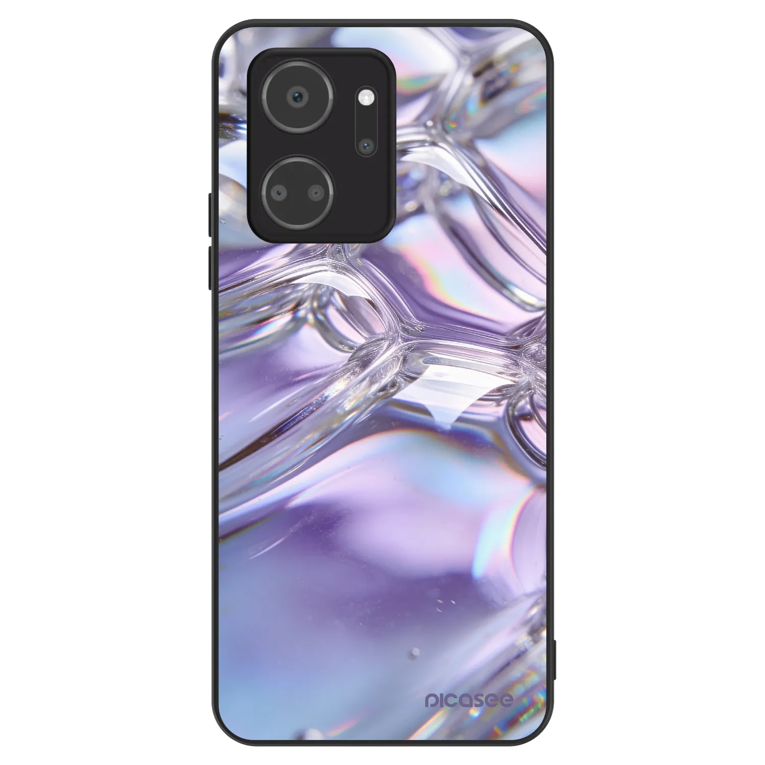 Picasee ULTIMATE CASE für Honor X7a - Iridescent bubbles