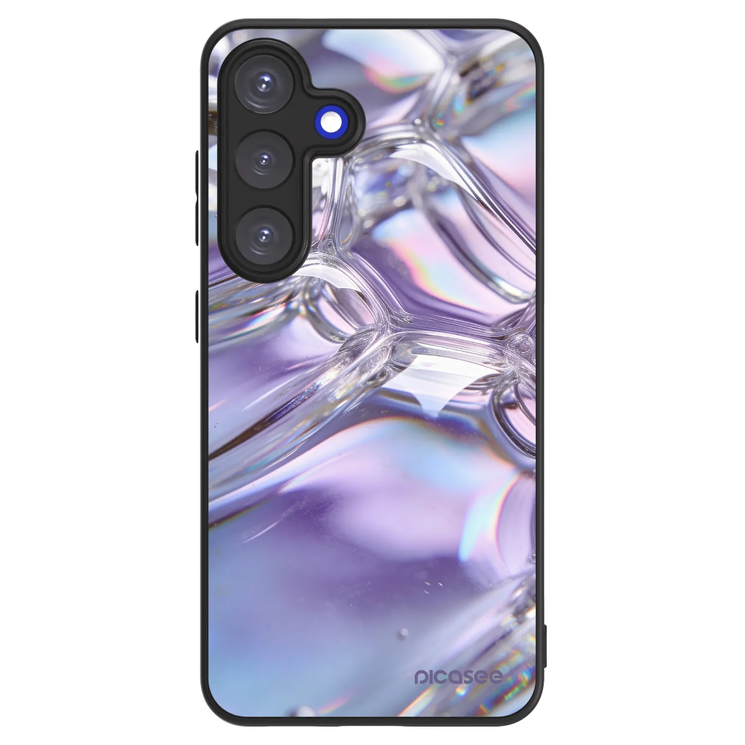 Picasee ULTIMATE CASE PowerShare für Samsung Galaxy S25 5G - Iridescent bubbles