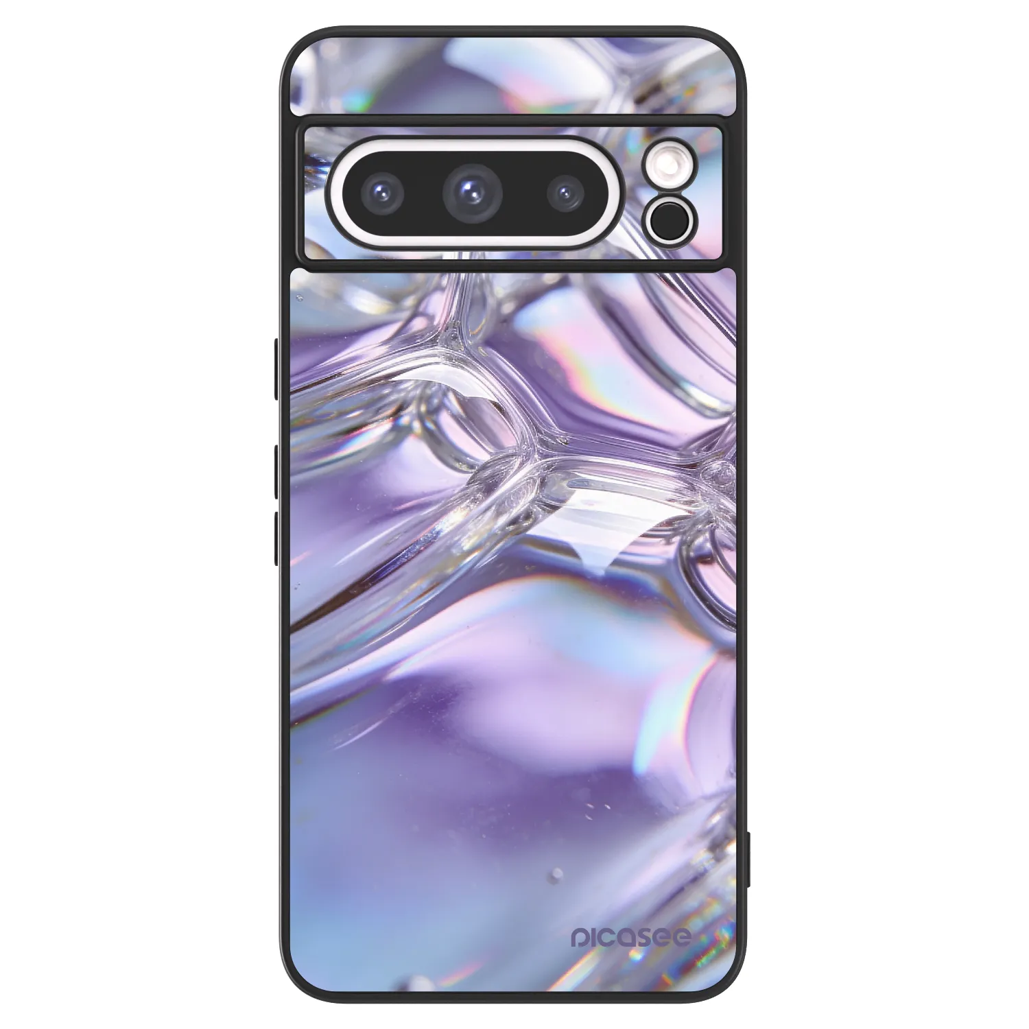 Picasee ULTIMATE CASE für Google Pixel 8 Pro - Iridescent bubbles