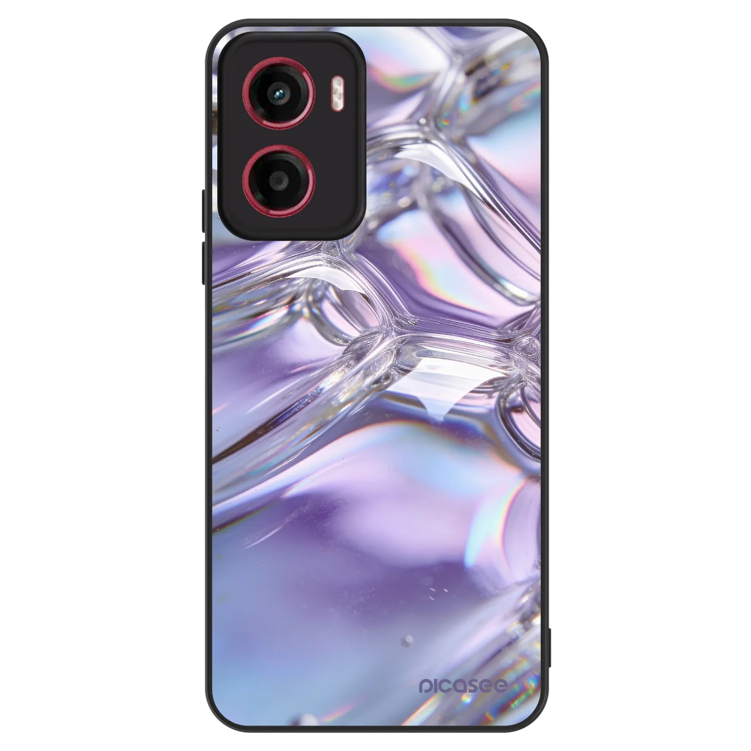 Picasee ULTIMATE CASE für Motorola Moto G05 - Iridescent bubbles