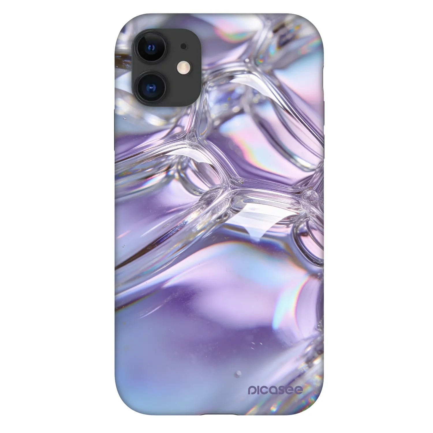 Picasee Fashion Case für Apple iPhone 11 - Iridescent bubbles