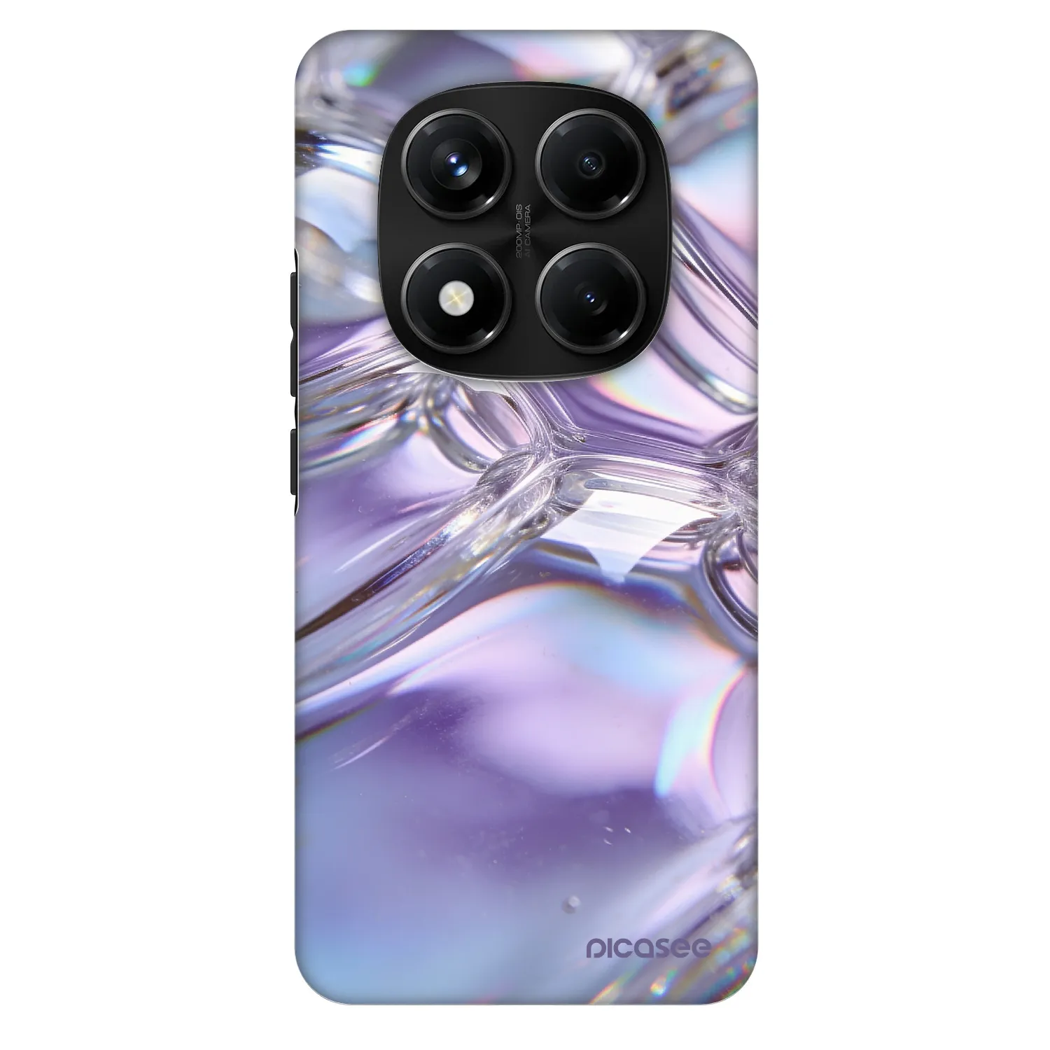 Picasee Fashion Case für Xiaomi Redmi Note 14 Pro+ 5G - Iridescent bubbles