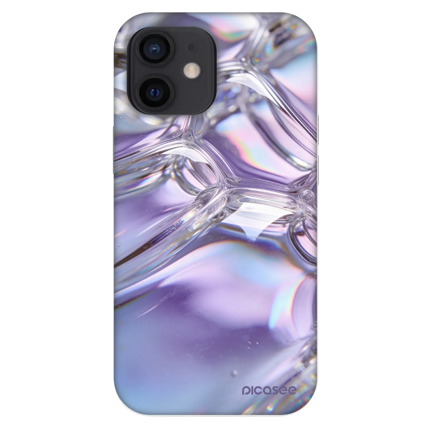 Picasee Fashion Case für Apple iPhone 12 mini - Iridescent bubbles
