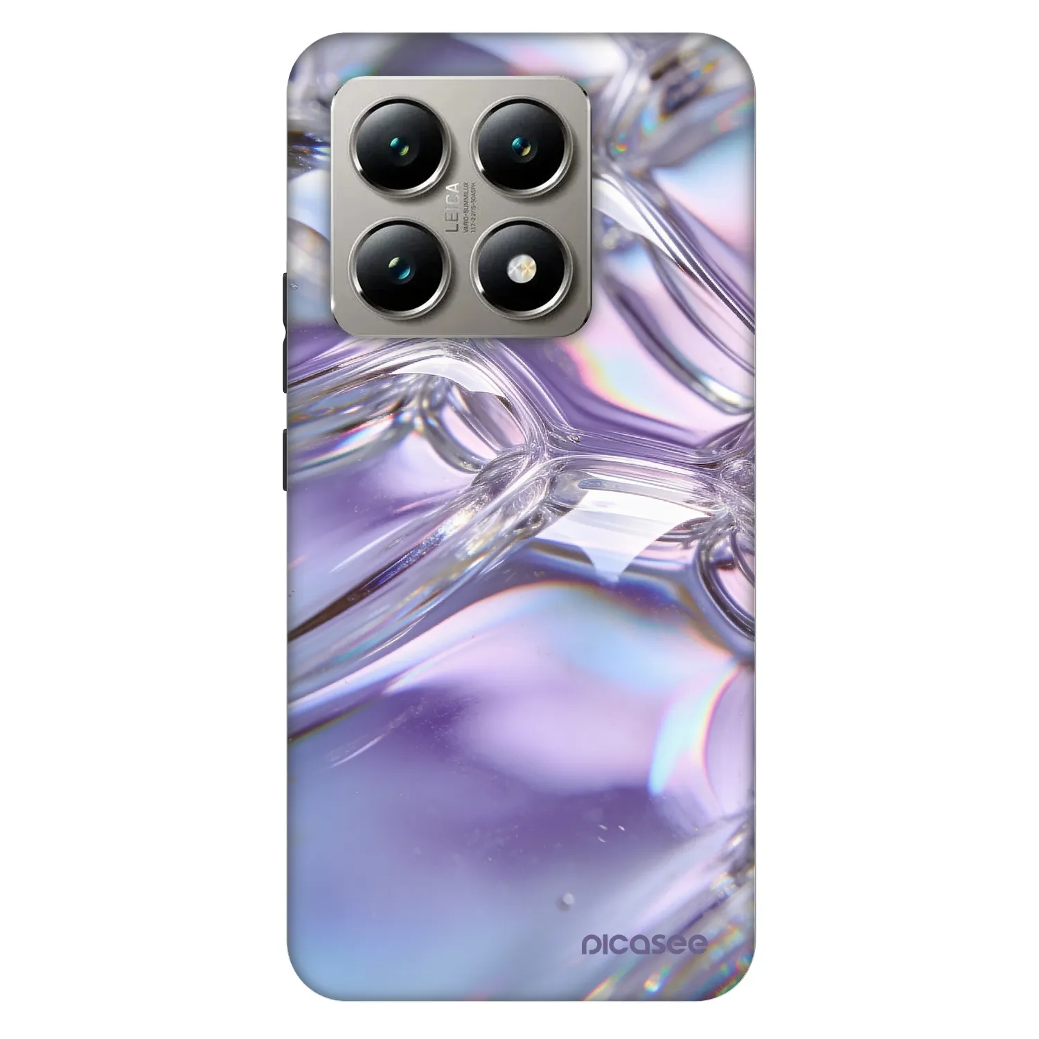Picasee Fashion Case für Xiaomi 14T - Iridescent bubbles