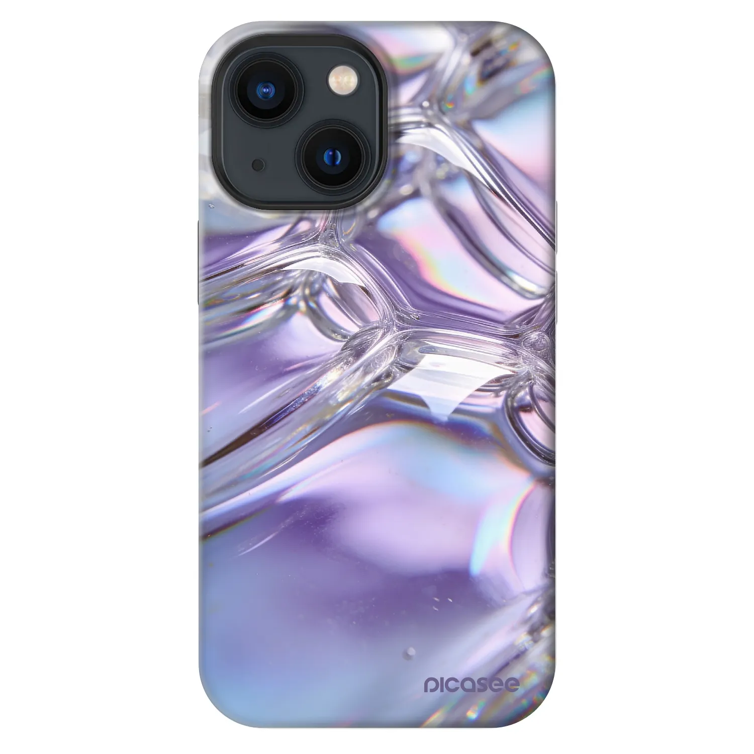 Picasee Fashion Case für Apple iPhone 13 mini - Iridescent bubbles