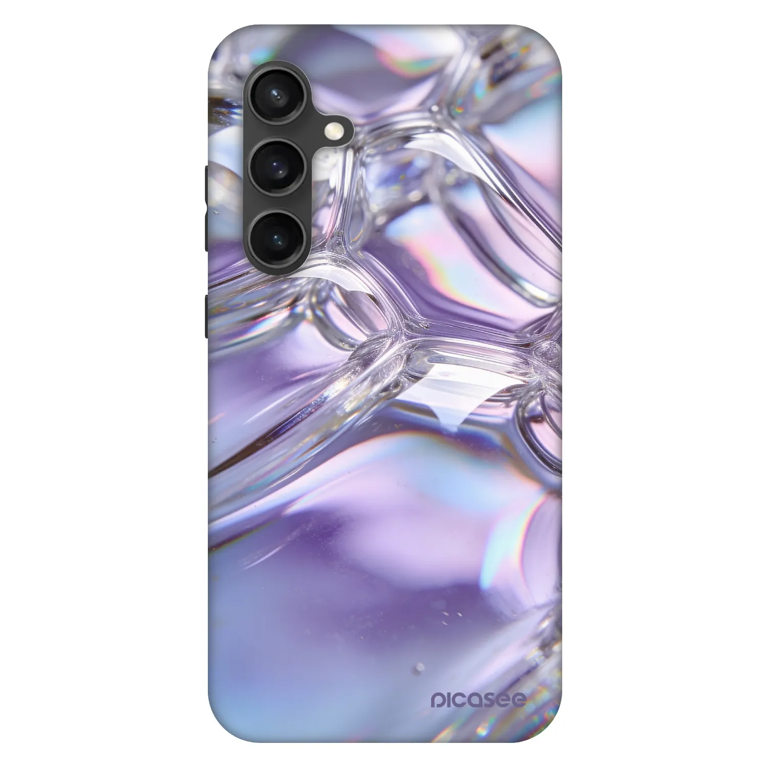 Picasee Fashion Case für Samsung Galaxy S24 FE S721B - Iridescent bubbles
