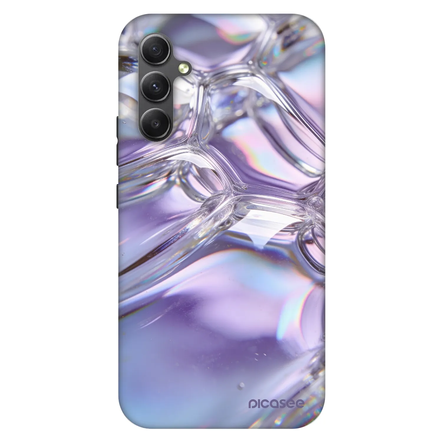 Picasee Fashion Case für Samsung Galaxy A34 5G A346B - Iridescent bubbles
