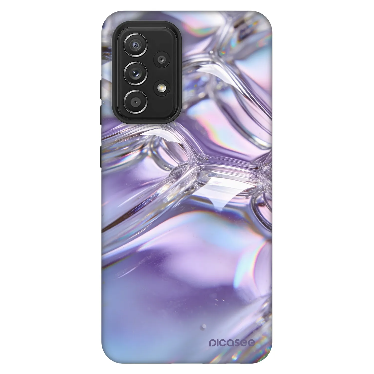 Picasee Fashion Case für Samsung Galaxy A52 5G A525F - Iridescent bubbles