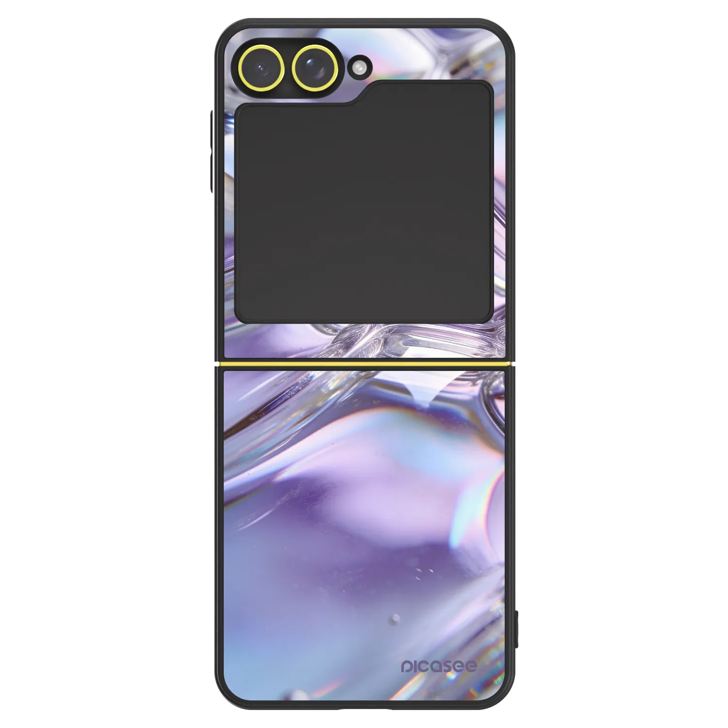 Picasee ULTIMATE CASE für Samsung Galaxy Z Flip7 FE 5G - Iridescent bubbles
