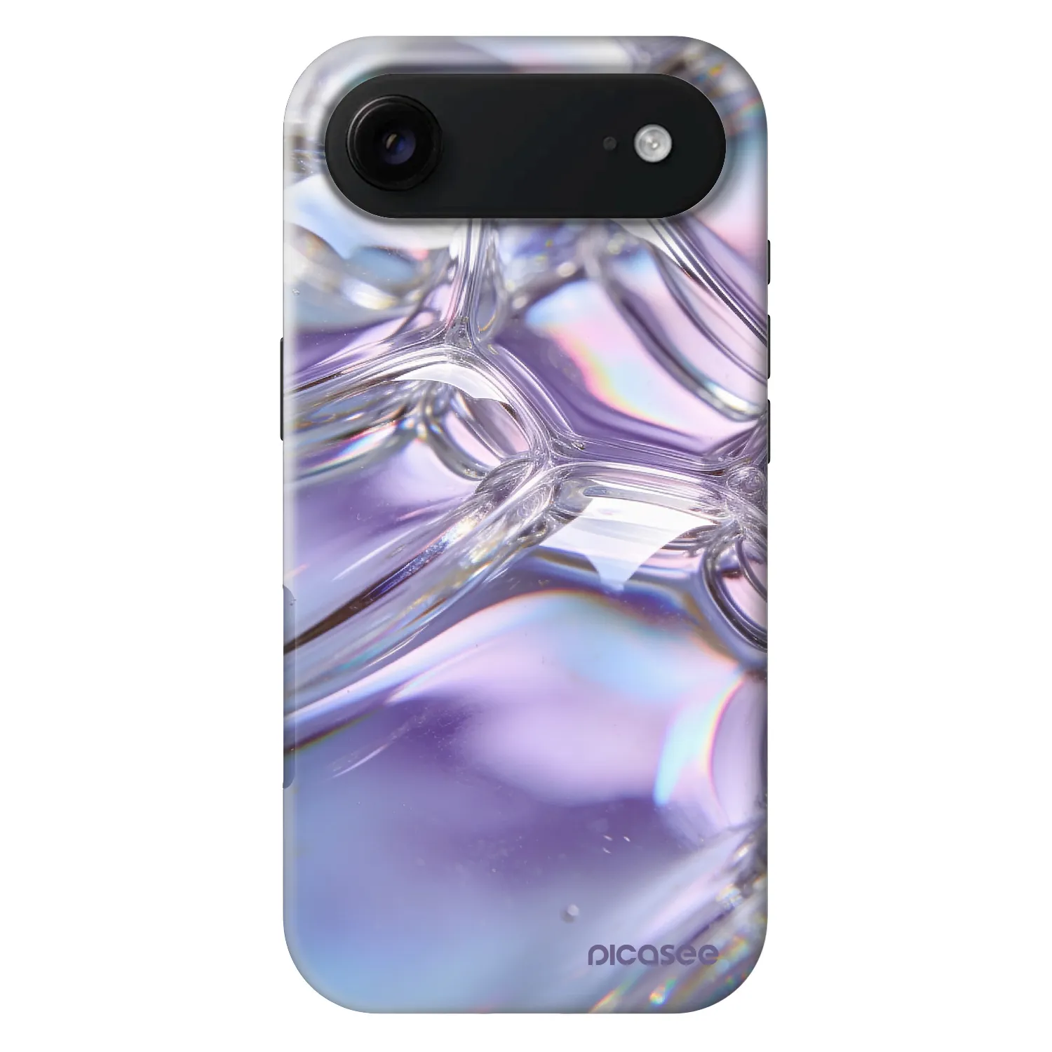 Picasee Fashion Case MagSafe für Apple iPhone Air - Iridescent bubbles