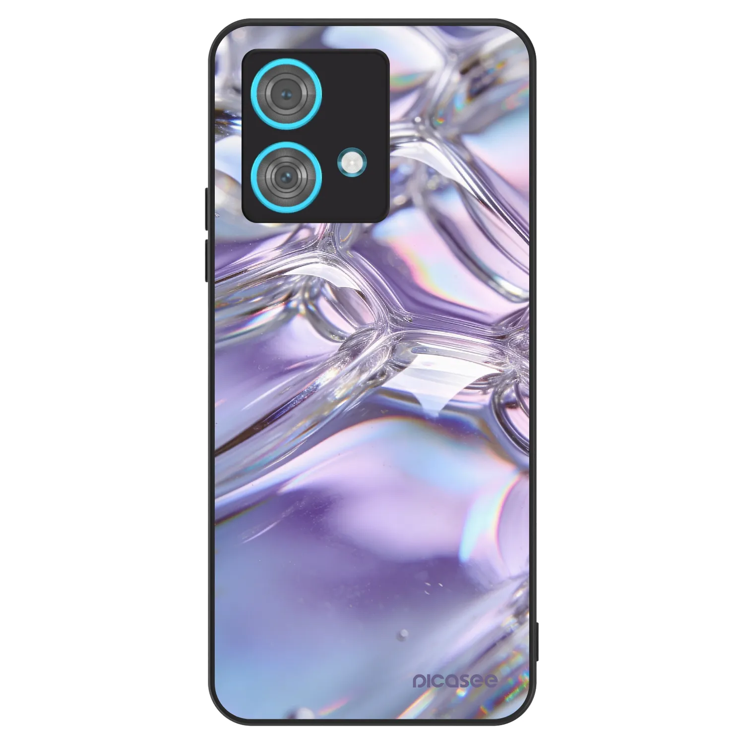 Picasee ULTIMATE CASE für Motorola Edge 40 Neo - Iridescent bubbles