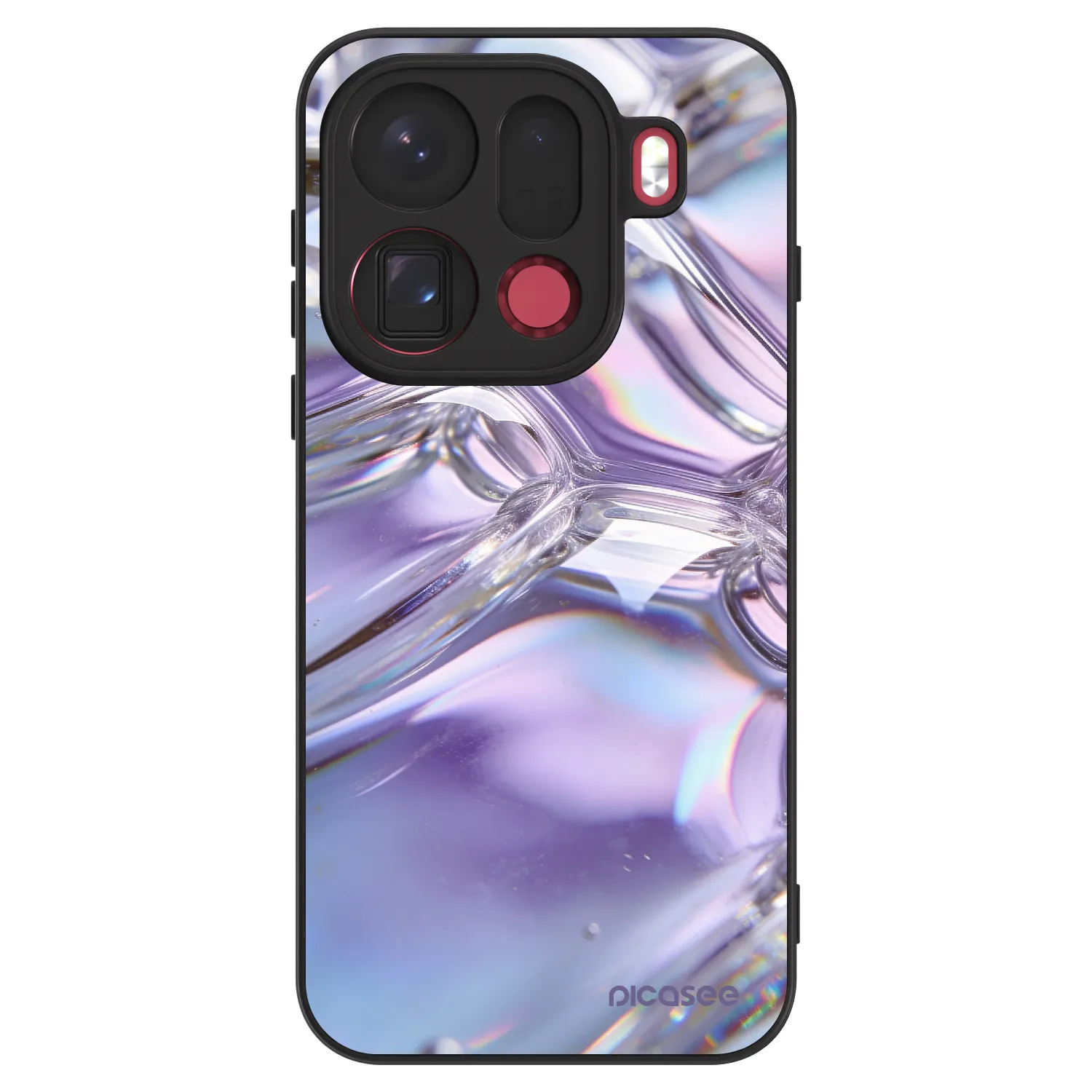 Picasee ULTIMATE CASE für OPPO Find X9 Pro - Iridescent bubbles