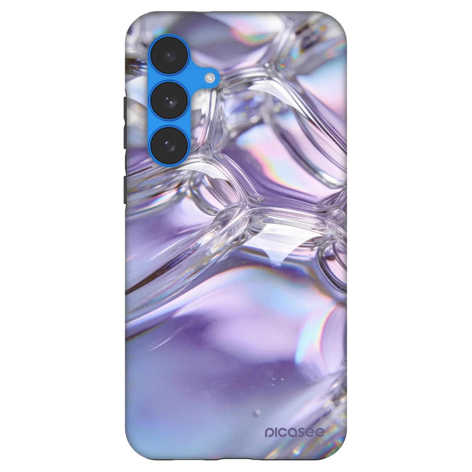 Picasee Fashion Case für Samsung Galaxy S25 FE 5G - Iridescent bubbles