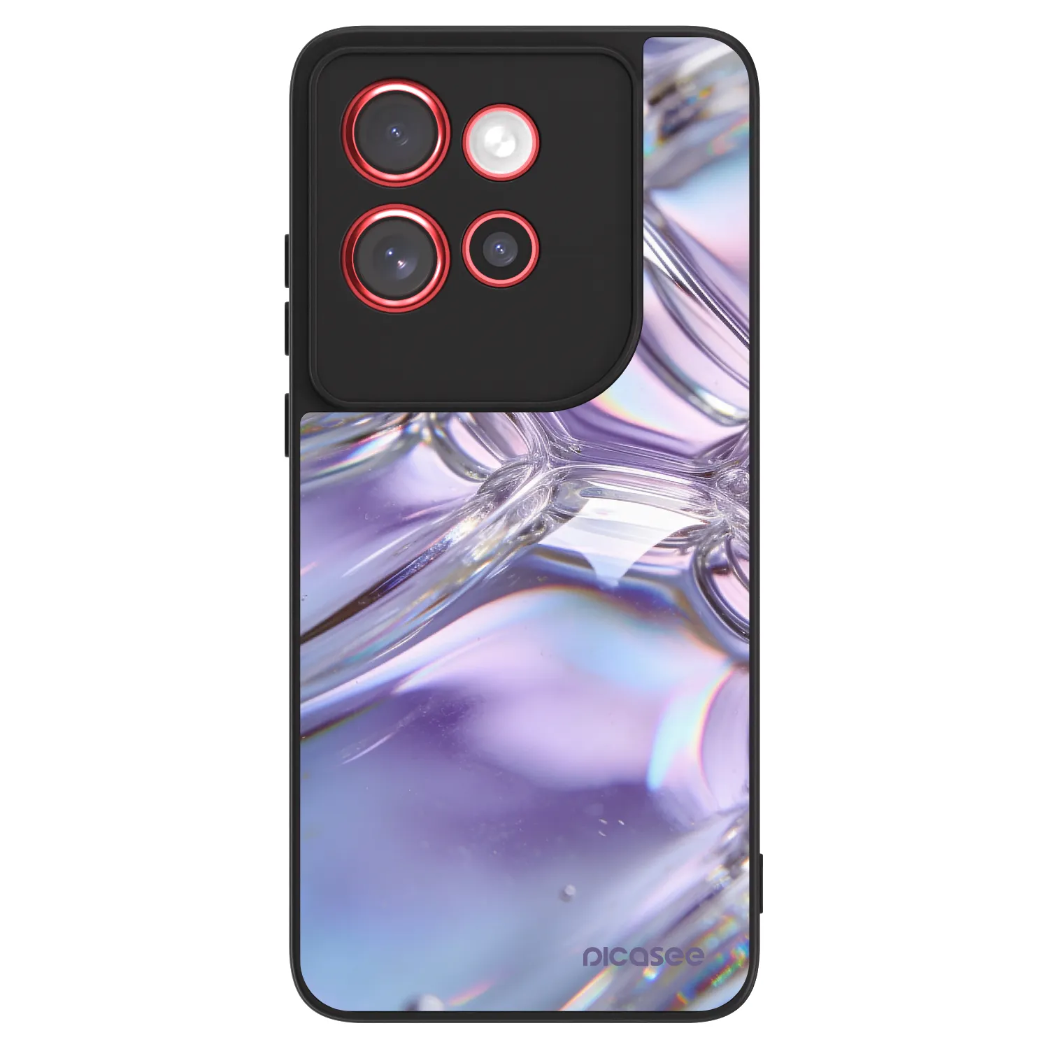 Picasee ULTIMATE CASE für Motorola Edge 60 Neo 5G - Iridescent bubbles