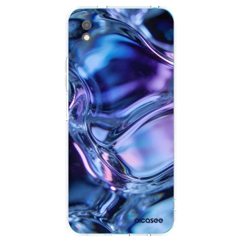 Picasee Xiaomi Redmi 9A Hülle - Schwarzes Silikon - Iris liquid
