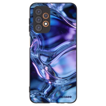Picasee Samsung Galaxy A23 A236B 5G Hülle - Schwarzes Silikon - Iris liquid