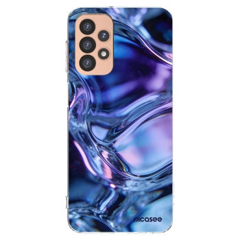 Picasee Samsung Galaxy A23 A236B 5G Hülle - Transparentes Silikon - Iris liquid