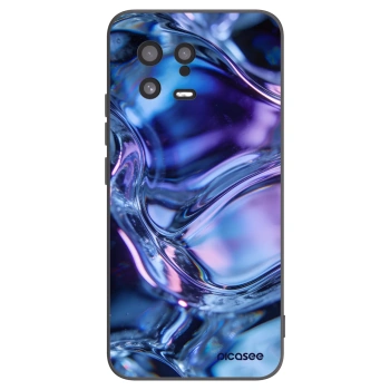 Picasee Xiaomi 13 Hülle - Schwarzes Silikon - Iris liquid