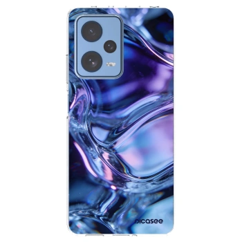 Picasee Xiaomi Redmi Note 12 Pro 5G Hülle - Transparentes Silikon - Iris liquid