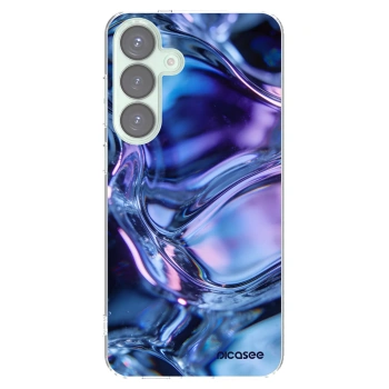 Picasee Samsung Galaxy S25+ 5G Hülle - Transparentes Silikon - Iris liquid