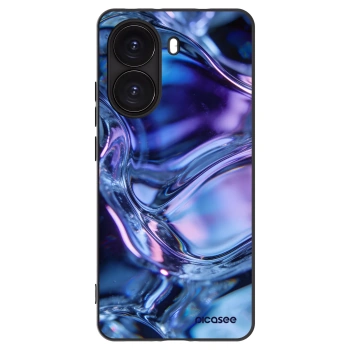 Picasee Xiaomi Poco X7 Pro 5G Hülle - Schwarzes Silikon - Iris liquid
